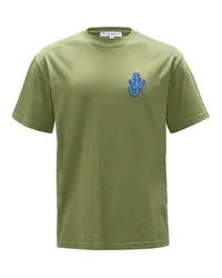 J.W.Anderson T-Shirt mit Anker-Patch Green