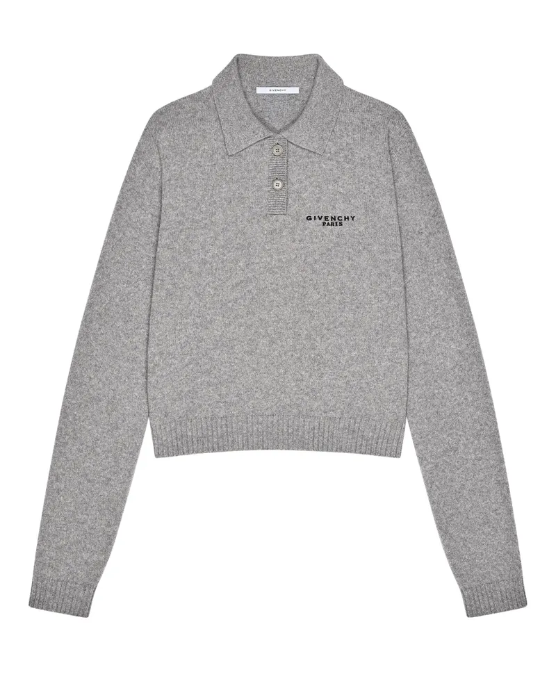 Givenchy Poloshirt aus Wolle und Kaschmir 