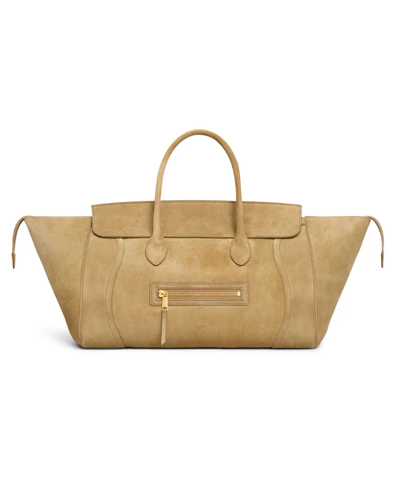 Celine Mittelgrosse new luggage aus kalbsveloursleder 