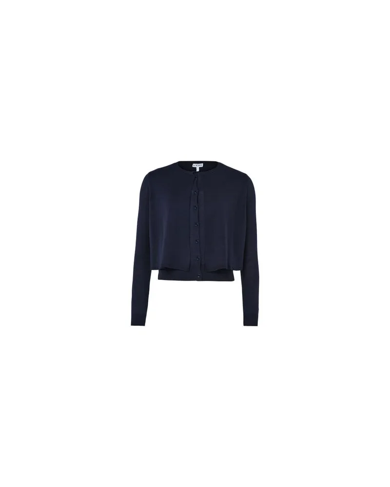 Loewe Blazerjacke aus Wolle Navy