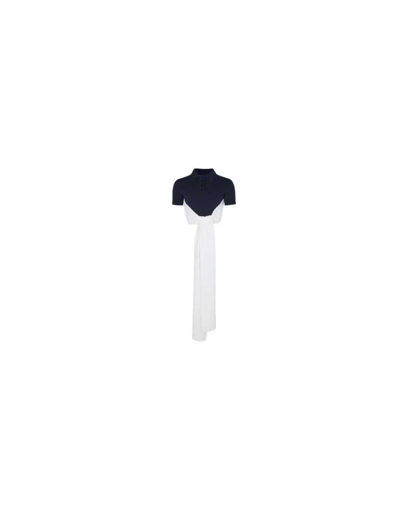 Loewe Mini-Clutch Flamenco aus Nappa-Kalbsleder Navy