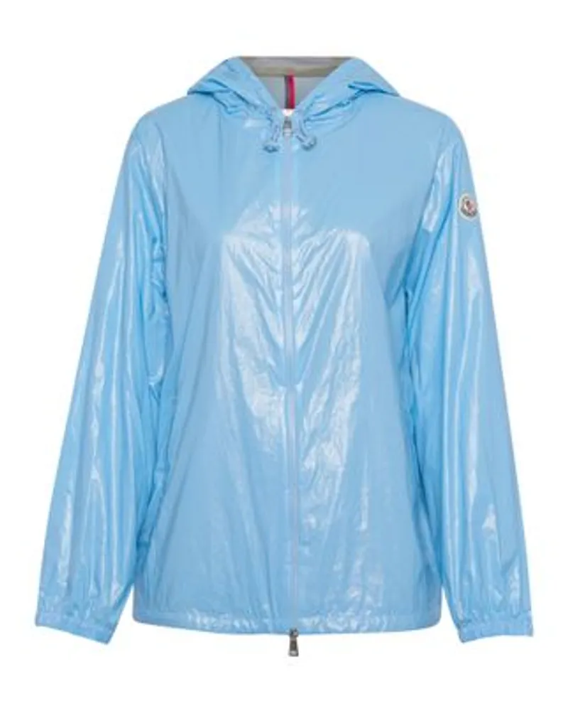 Moncler Windjacke mit Logo Wuisse Blue