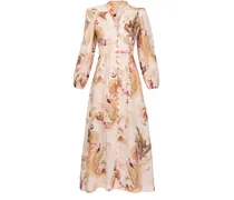 Midikleid Ascension mit Plunge-Ausschnitt