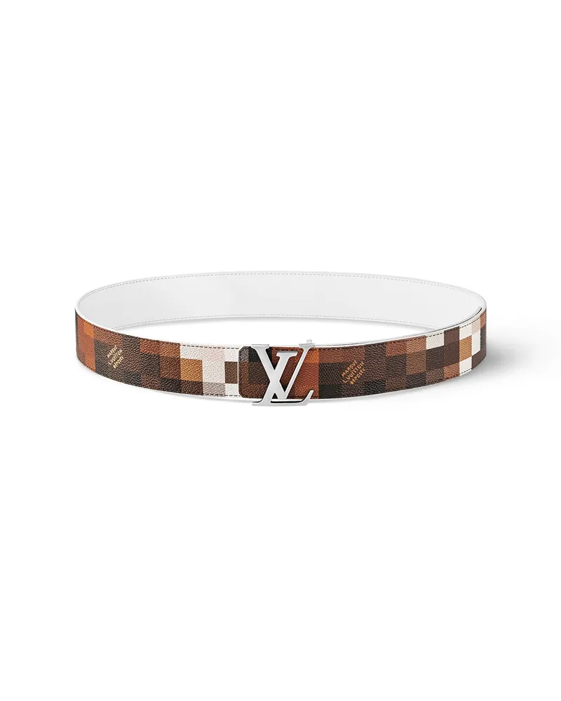 Louis Vuitton LV Initiales Wendegürtel 40 mm Brown