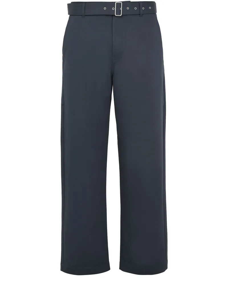 Kitsuné Hose mit Gürtel 