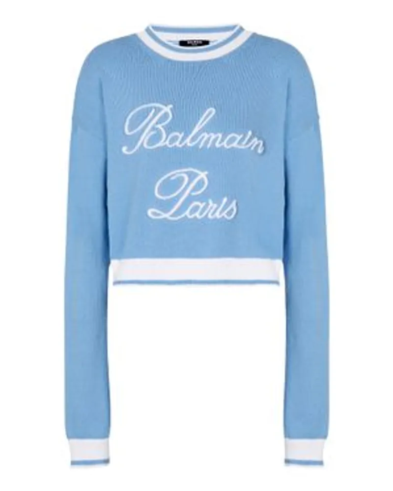 Balmain Strickpullover Blue