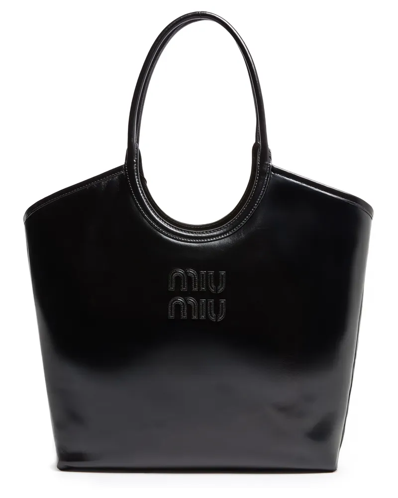 Miu Miu Große Tasche Ivy aus geschmeidigem Leder 