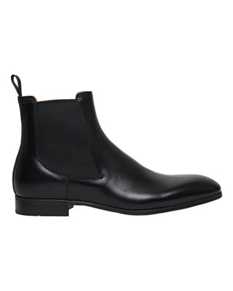 Santoni Chelsea-Stiefeletten Black