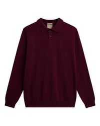 Woolrich Langarm-Poloshirt Purple