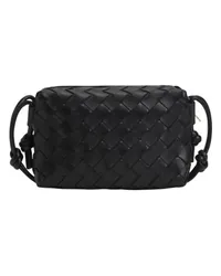 Bottega Veneta Mini Umhängetasche Loop Black