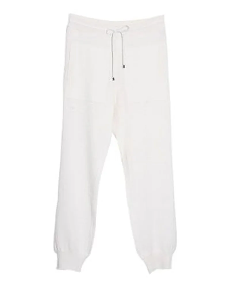 Barrie Klassische Jogginghosen White