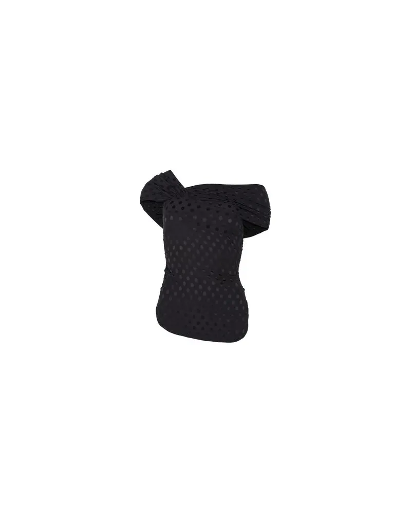 Isabel Marant Kurzärmliges Top Esen Black