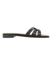 Bobbies Flache Sandalen Thaïs Black