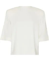 Anine Bing Kurzarm-Top Paulina Off-white