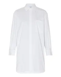 Max Mara Folgore Mini-Hemdkleid White