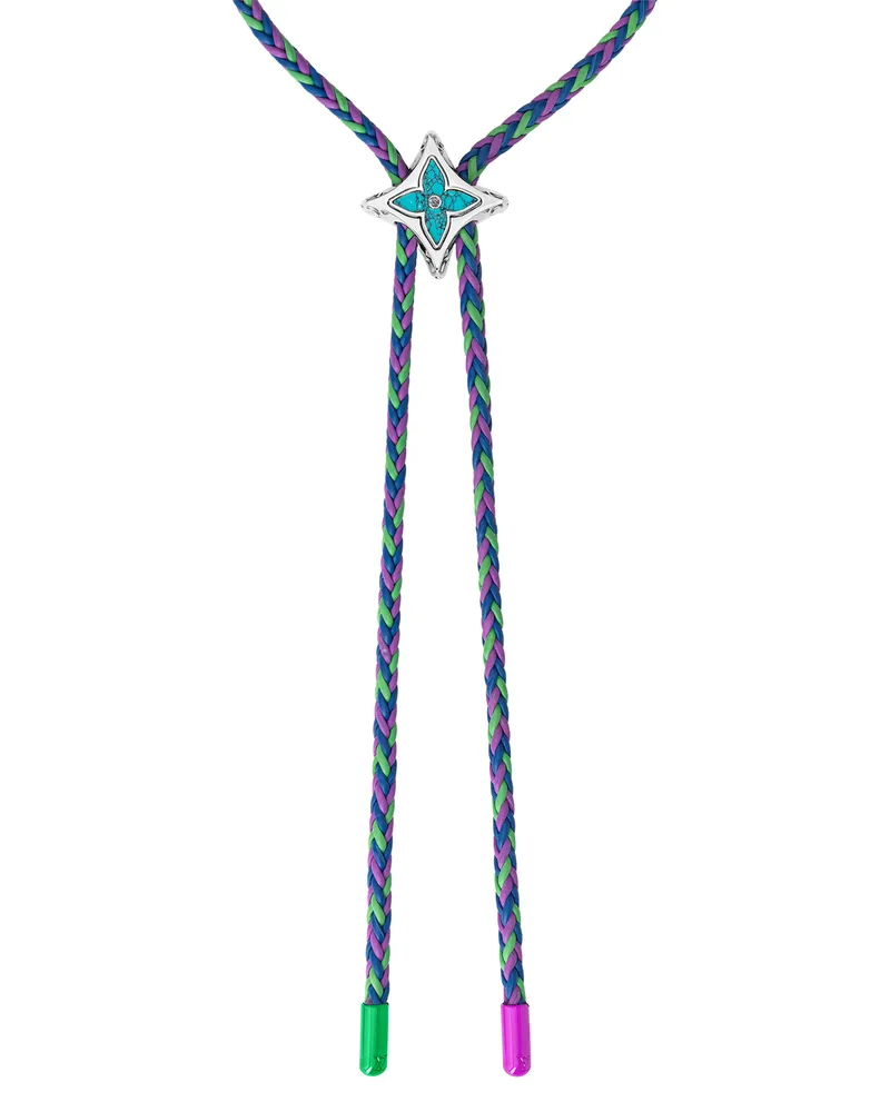 Louis Vuitton MNG Big Party Halskette Blue