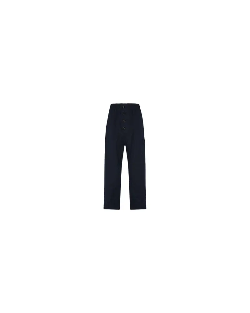 Bottega Veneta Lightweight cotton twill pants Blue