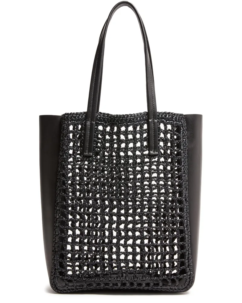 KHAITE Kleine Tote Bag Zoe aus Raffia 