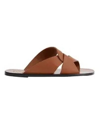 ATP Atelier Flache Sandalen Allai Red