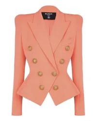 Balmain Jacke mit 8 Knöpfen Pink