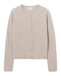 Claudie Pierlot Wollcardigan mit CP-Stickerei White