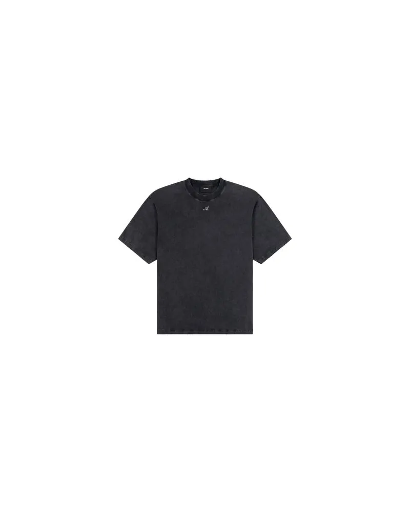 Axel Arigato Kurzarm-T-Shirt Cosmo Washed Black