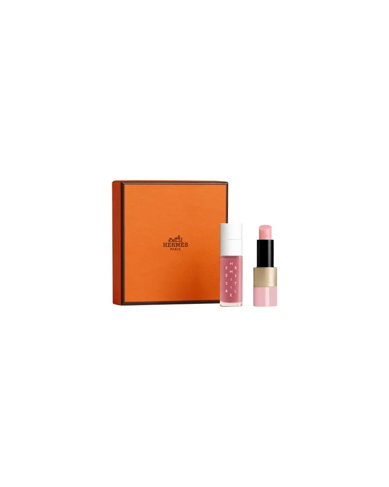 Hermès Zusammengestellte Geschenkbox Rose  und Hermèsistible 