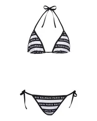 Balmain Triangel-Bikini Balmain Paris White