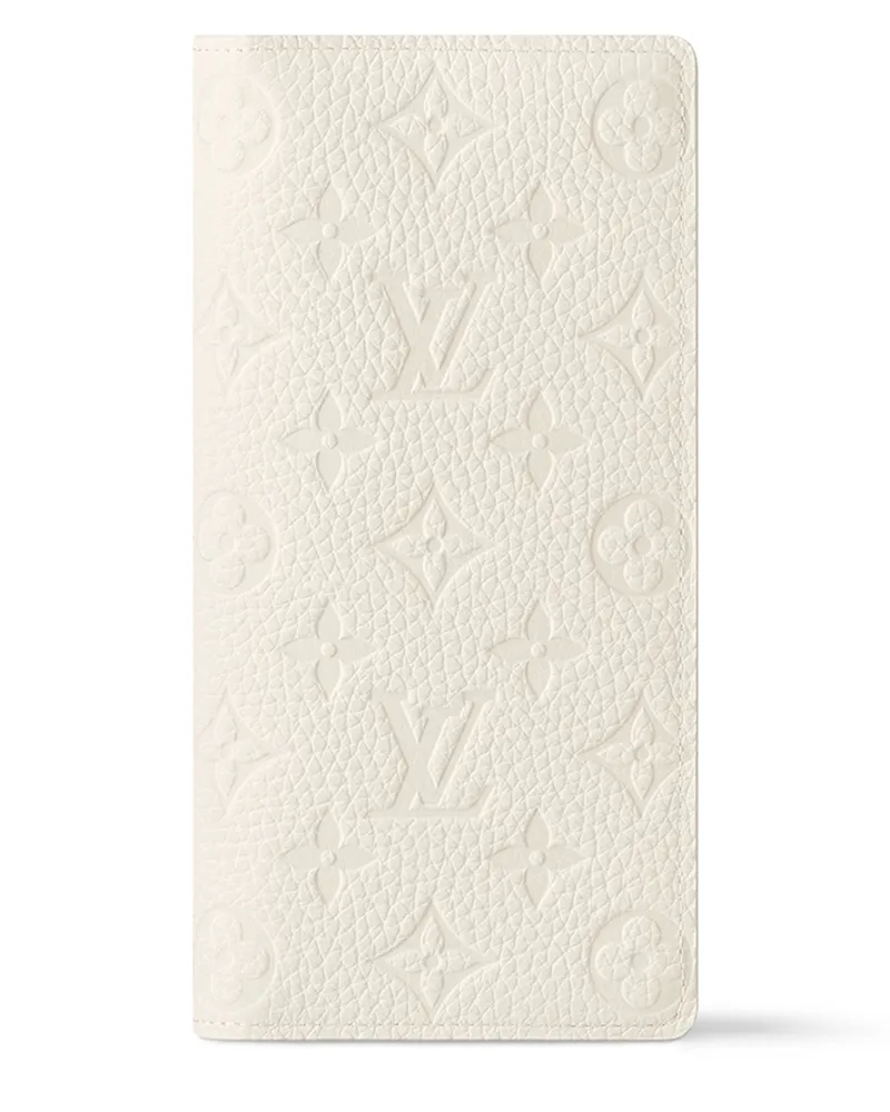 Louis Vuitton Brazza Geldbörse White