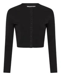 Victoria Beckham Crop-Cardigan Black