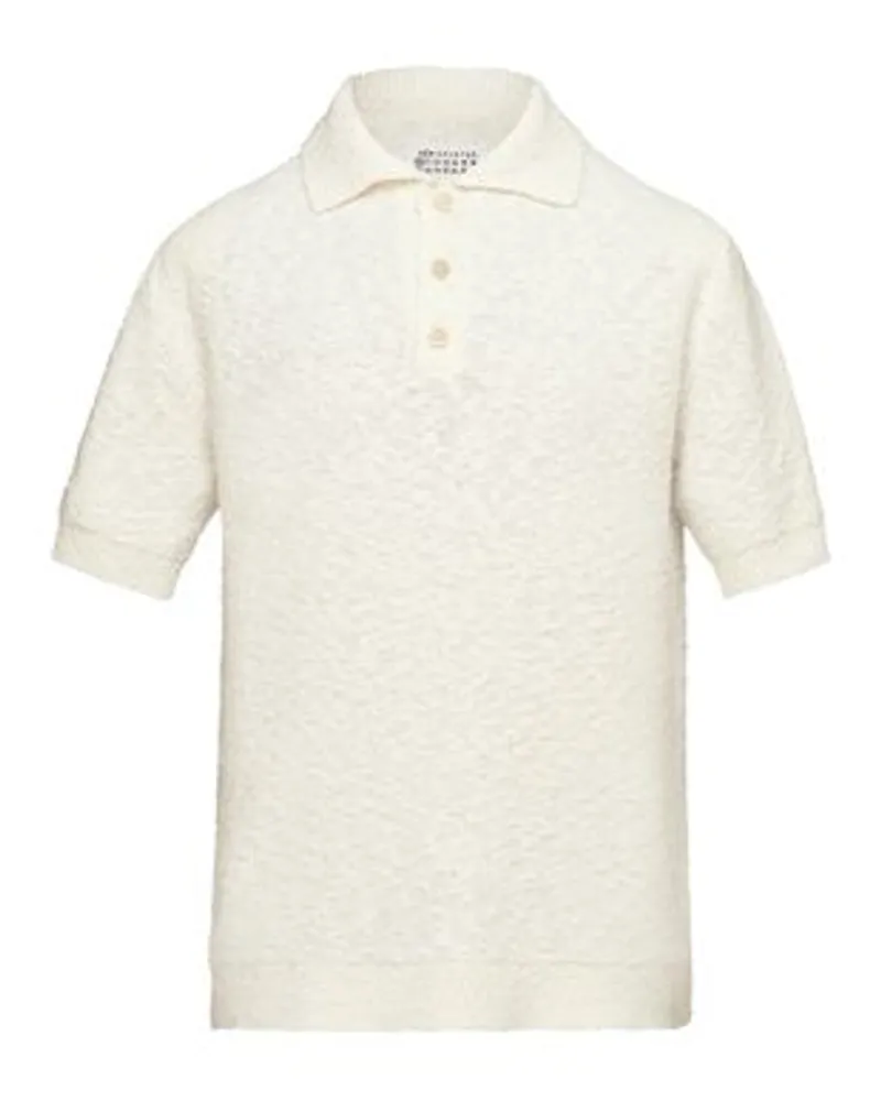 Maison Margiela Nostalgie-Poloshirt White