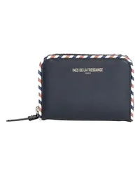 Inès de la Fressange Brieftasche Marcia Navy