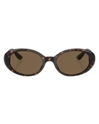 Dolce & Gabbana Ovale Sonnenbrille DG4443 Brown