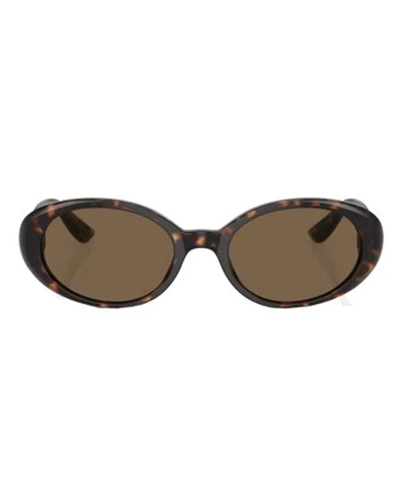 Dolce & Gabbana Ovale Sonnenbrille DG4443 Brown