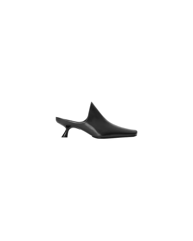 Loewe Mules Emily 45 aus Lammleder Black