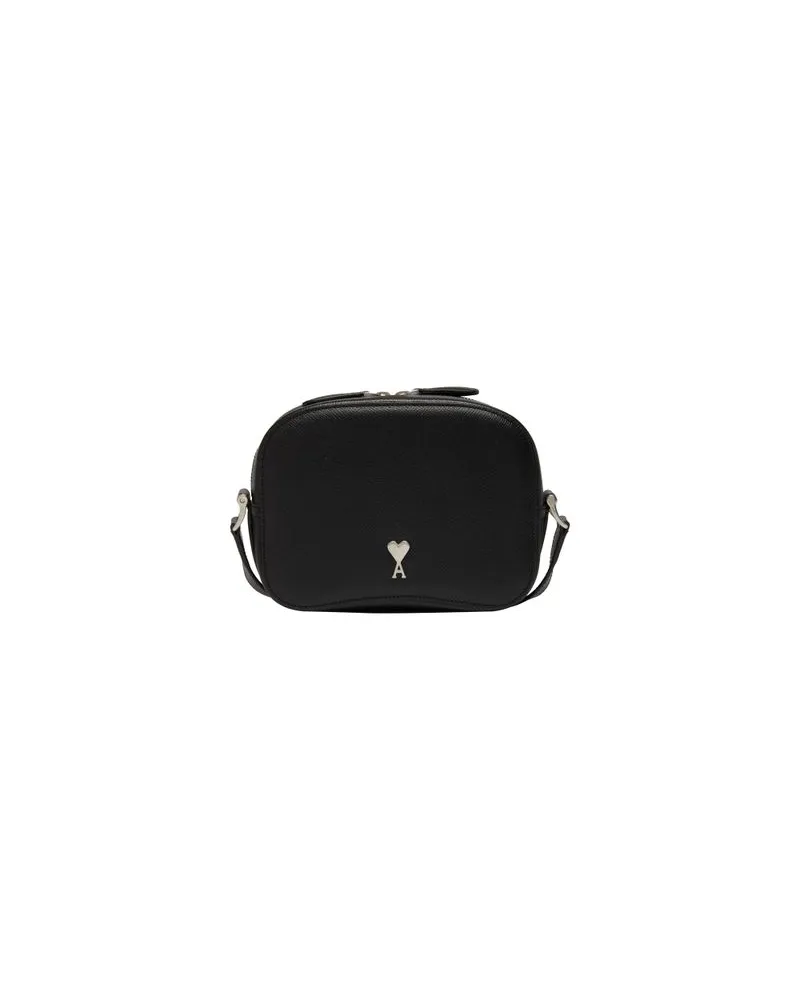 AMI Paris Umhängetasche Camera Bag Paris Black