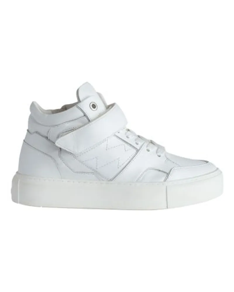 Zadig & Voltaire Halbhohe Sneakers ZV1747 Flash White