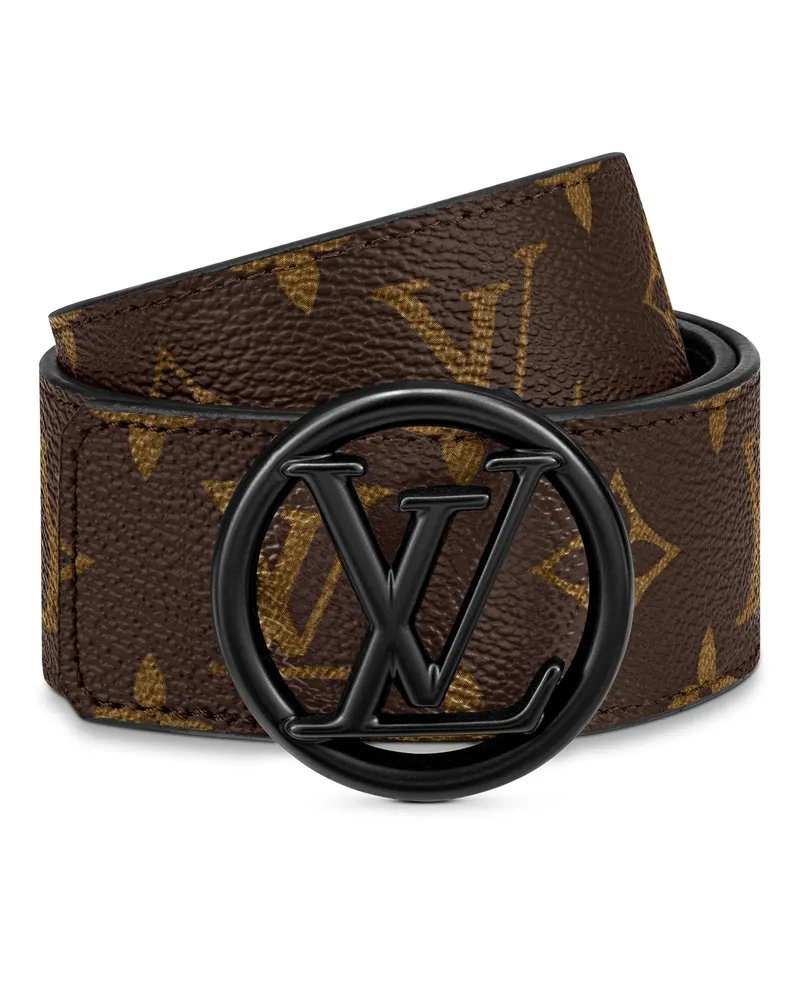 Louis Vuitton LV Circle Wendegürtel 40 mm Black