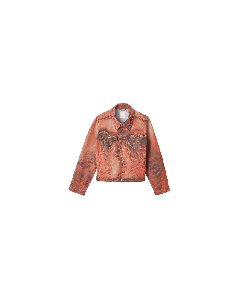 Camper Jeansjacke Orange