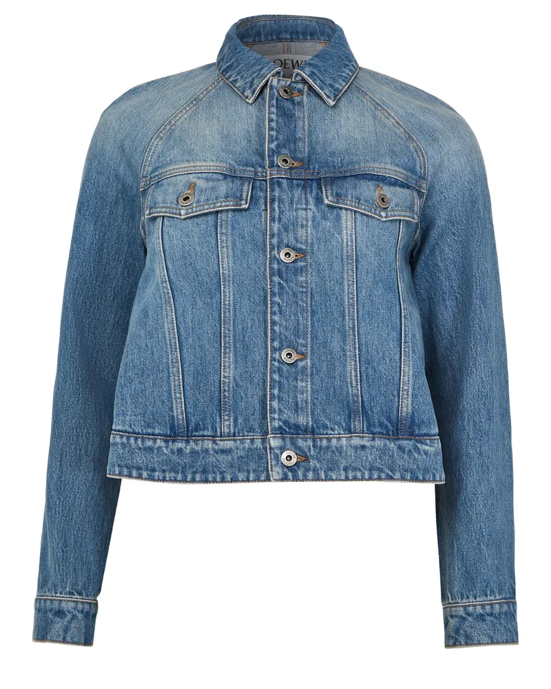 Loewe Trapezjacke aus Denim 