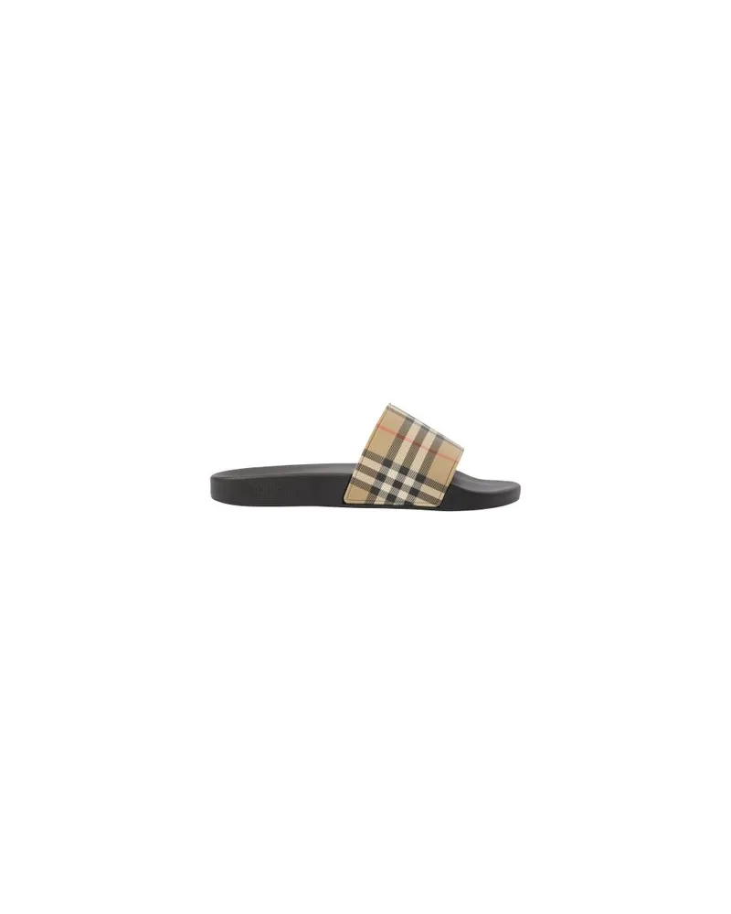 Burberry Sandalen Check Beige