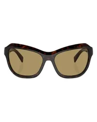 Prada Sonnenbrille Butterfly Brown