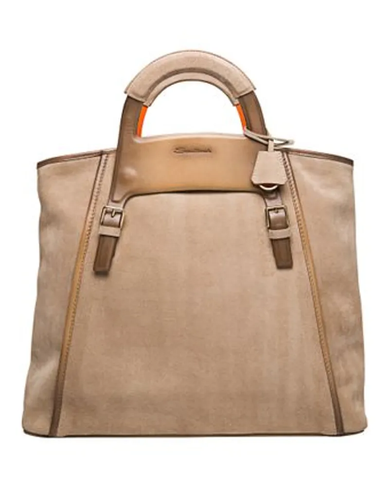 Santoni Handtasche Beige