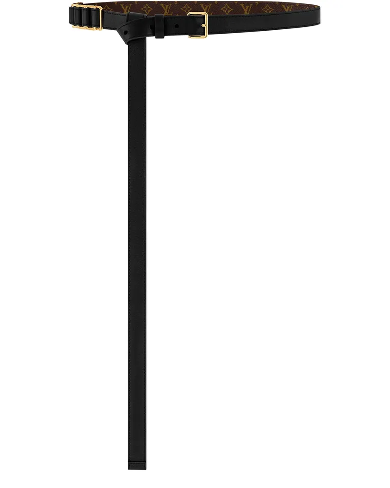 Louis Vuitton Greenwich Gürtel 18 mm Black