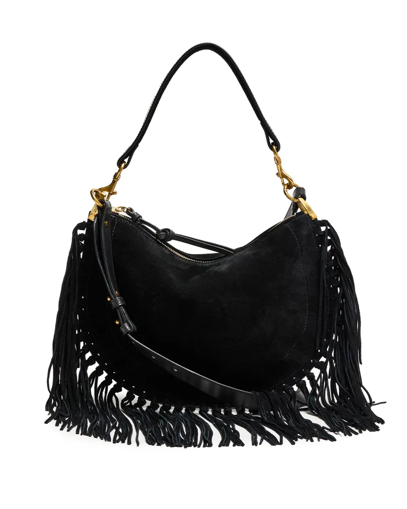 Isabel Marant Weiche Schultertasche Oskan Soft Zipped 