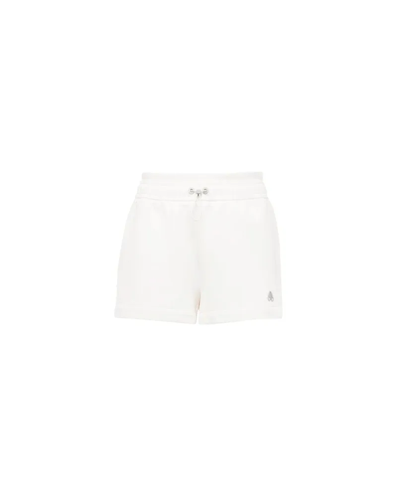 Moose Knuckles Shorts Mixmedia White