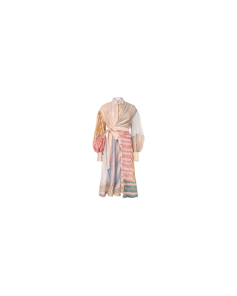 Loewe Fließend fallendes Kleid mit Blumenprint Multicolor