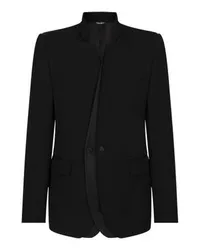 Dolce & Gabbana Einreihige Jacke Black