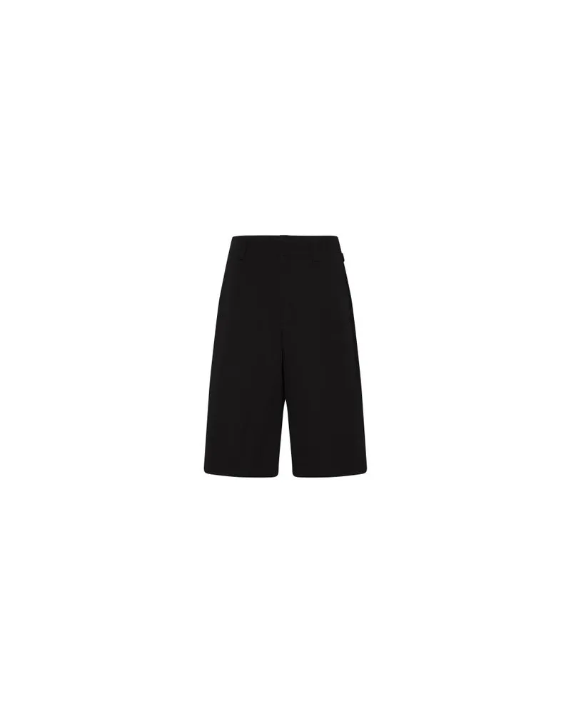 Christophe Lemaire Maxi Bermudas Black