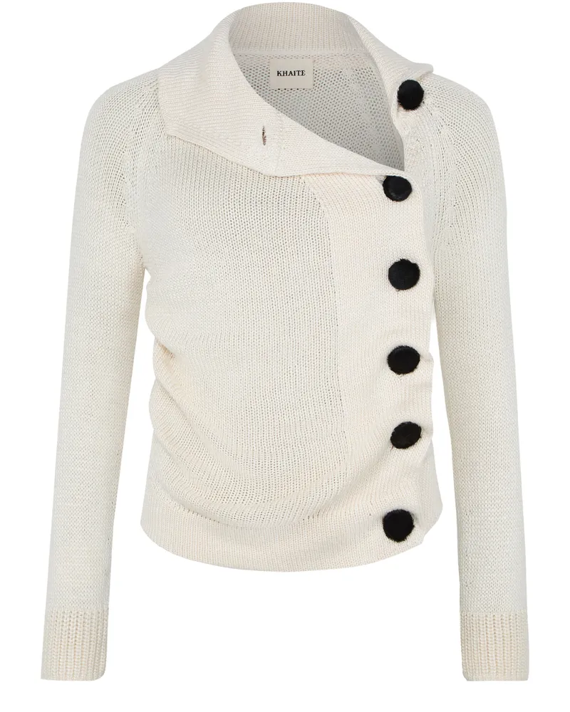 KHAITE Cardigan Lorrai aus Seide 
